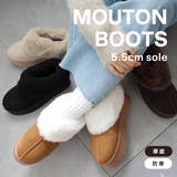 厚底 ムートン ブーツ レディース | AmiAmi | 詳細画像1 