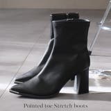 ポインテッドトゥ ショートブーツ レディース | AmiAmi | 詳細画像4 