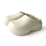 セージアイボリー | 厚底 クロッグ シューズ レディース | AmiAmi
