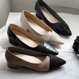 バイカラー 太ヒール パンプス レディース | AmiAmi | 詳細画像9 