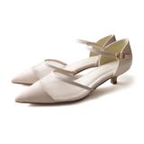 ベージュ | チュール パンプス レディース | AmiAmi