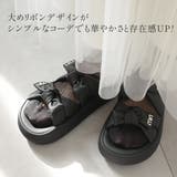 ダブルリボン サンダル レディース | AmiAmi | 詳細画像5 