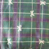 112-29(チェックグリーン) | 裏ボア付き ひざ掛け | AmiAmi