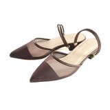 ダークココア | 2WAY アンクル ストラップ サンダル | AmiAmi