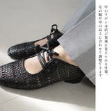 リボン メッシュ パンプス レディース | AmiAmi | 詳細画像6 