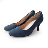 ミスティネイビー(スエード) | アーモンドトゥ 走れる パンプス レディース | AmiAmi