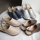 本革 ウェッジソール サボ サンダル レディース | AmiAmi | 詳細画像17 