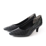 ブラック(クロコ) | レインパンプス レディース | AmiAmi