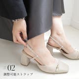 バックストラップ ミュール パンプス レディース | AmiAmi | 詳細画像9 