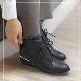 レースアップ ショートブーツ レディース | AmiAmi | 詳細画像4 