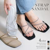 フラット ストラップ サンダル レディース | AmiAmi | 詳細画像1 