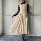 リボンタックジャンパースカート | JUNOAH | 詳細画像8