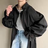 スタンドトレンチコート | JUNOAH | 詳細画像10