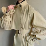 スタンドトレンチコート | JUNOAH | 詳細画像13
