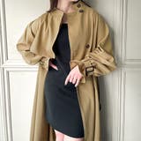 スタンドトレンチコート | JUNOAH | 詳細画像6