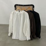 Louere スタンドカラーギャザーブラウス | Louere | 詳細画像15