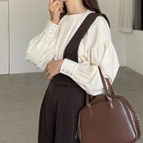 Louere スタンドカラーギャザーブラウス | Louere | 詳細画像17