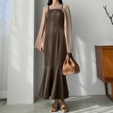 モカ | Louere アシメストラップマーメイドキャミワンピース | Louere