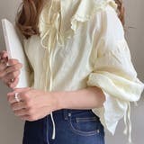 2wayビッグカラーブラウス[品番：AMTW0003937]｜JUNOAH