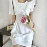 ショルダータックフレアミニワンピース | LAUIR | 詳細画像2