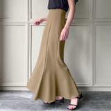 【選べる】ハイウエストレースアップスカート（マーメイド／Iライン／フレア） | JUNOAH | 詳細画像9 