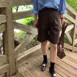 ウエストデザインハーフパンツ | LAUIR | 詳細画像4
