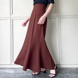 【選べる】ハイウエストレースアップスカート（マーメイド／Iライン／フレア） | JUNOAH | 詳細画像4 