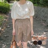 ウエストデザインハーフパンツ | LAUIR | 詳細画像1