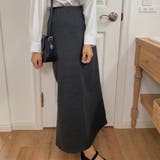 バックゴムロングペンシルスカート | LAUIR | 詳細画像2