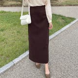 バックゴムロングペンシルスカート | LAUIR | 詳細画像5