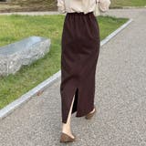 バックゴムロングペンシルスカート | LAUIR | 詳細画像7