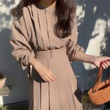 ウエスト切替タックロングワンピース | LAUIR | 詳細画像16