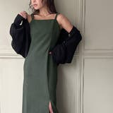 ピーチスキンIラインキャミワンピース | JUNOAH | 詳細画像9