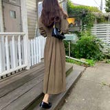 ウエスト切替タックロングワンピース | LAUIR | 詳細画像28