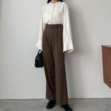 Louere ダブルタックベーシックパンツ | Louere | 詳細画像24 
