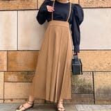 モカ | ハイウエストジャンパースカート | JUNOAH