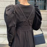 ハイウエストジャンパースカート | JUNOAH | 詳細画像4