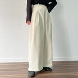 フロントデザインツータックワイドパンツ | JUNOAH | 詳細画像2