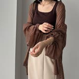 Louere 【取り外し可能パット付き】スクエアネックタンクトップ | Louere | 詳細画像14