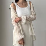 Louere 【取り外し可能パット付き】スクエアネックタンクトップ | Louere | 詳細画像17