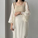 Louere 【取り外し可能パット付き】スクエアネックタンクトップ | Louere | 詳細画像8