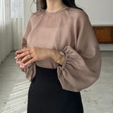 Louere ラグランボリュームスリーブシアートップス | Louere | 詳細画像14 