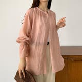 callautia バックスリットシアーシャツ | JUNOAH | 詳細画像14