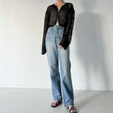 Wジップメッシュカットソーカーディガン | JUNOAH | 詳細画像3 