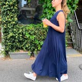 Aラインノースリーブマキシ丈ワンピース | JUNOAH | 詳細画像9 