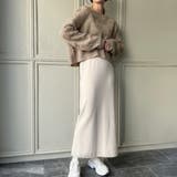 ショート丈花柄ニット | JUNOAH | 詳細画像20 