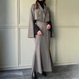 ショートジャケットセットマーメイドキャミワンピース | JUNOAH | 詳細画像29 