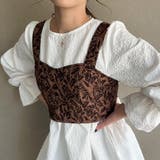 ジャガードビスチェベスト | JUNOAH | 詳細画像2 