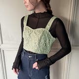 ジャガードビスチェベスト | JUNOAH | 詳細画像18 