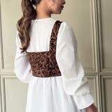 ジャガードビスチェベスト | JUNOAH | 詳細画像5 